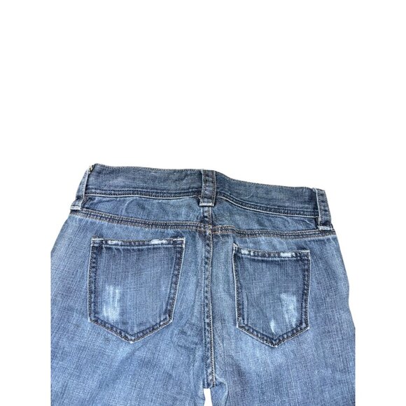 Old Navy Special Edition Low Waist Size 4 Distressed/Knee Hole Denim Jeans - Picture 7 of 7
